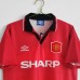 1994/96 Retro Manchester United M-U Home Red Jersey version short sleeve-6949696