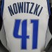 75th Anniversary Nowitzki #41 Lone Ranger White NBA Jersey-5465605