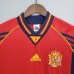 1998 Retro Spain home Jersey version short sleeve-5205069