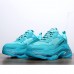 Balenciaga Triple S Sneaker 17FW ins Women Running Shoes-Light Blue-7161705