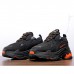 Balenciaga Triple S Sneaker 17FW ins Running Shoes-Black/Orange-9479971