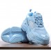Balenciaga Triple S Sneaker 17FW ins Running Shoes-Light Blue-4358429