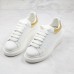 Alexander McQueen MCQ Runing Shoes-White/Gold-4598349
