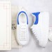 Alexander McQueen MCQ Women Runing Shoes-White/Blue-7555485