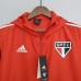 2022 Sao Paulo Futebol Clube Windbreaker Red Hooded Windbreaker jacket Windbreaker-1495093