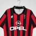 1995/96 AC Milan Reteo Home Red Black Jersey version short sleeve-159941
