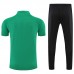 Paris Saint-Germain PSG X Jordan POLO kit green Jersey Edition Classic Training Suit (Shirt + Pant)-9431053