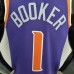 75th Anniversary Booker #1 Phoenix Suns Purple NBA Jersey-3395962