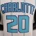 75th Anniversary Hayward #20 Charlotte Hornets White NBA Jersey-8824787