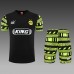 22/23 Borussia Dortmund Training Suit Short Sleeve Kit Black Suit (Shirt + Short )-2159301