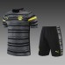 22/23 Borussia Dortmund Training Suit Short Sleeve Kit Grey Suit (Shirt + Short )-3153799