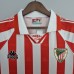 Retro 95/97 Athletic Bilbao home Red White Jersey version short sleeve-1344759