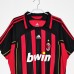 2006/07 Retro AC Milan Home kit Training Suit Shorts Kit Jersey (Shirt + Short)-9001245