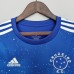 22/23 Women Cruzeiro home Blue Jersey version short sleeve-6675750