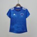 22/23 Cruzeiro Women Blue kit Training Suit Shorts Kit Jersey (Shirt + Short + Sock)-3911727