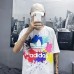 Fashion Summer Short sleeve T-shirt-White-4204157