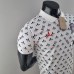 Paris Saint-Germain PSG Polo Jordan co branded white Jersey version short sleeve-7076235