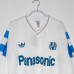 1990 Retro Marseille Home Red Long Jersey version Long sleeve-4157014