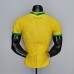 2022 World Cup National Team Brazil Classic Yellow Jersey version short sleeve-8529570