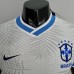 2022 World Cup National Team Brazil Classic White Jersey version short sleeve-5521823