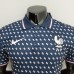 2022 World Cup National Team POLO France Training Suit Navy Blue Jersey version short sleeve-9277377