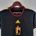 2022 World Cup National Team Belgium Woman Black Jersey version short sleeve-7170850