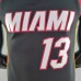 75th Anniversary Miami Heat ADEBAYO#13 black NBA Jersey-8791064