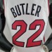 75th Anniversary Miami Heat BUTLER#22 White NBA Jersey-4647024
