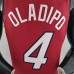 75th Anniversary Miami Heat Jordan OLADIPO#4 Burgundy NBA Jersey-4980857