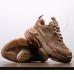 Balenciaga Triple S Sneaker 17FW ins Running Shoes-Brown-9644718