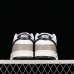 SB Dunk Low "Light Smoke Grey" Running Shoes-Gray/White