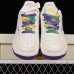 Air Force 1'07 Low Running Shoes-White/Purple-2362943