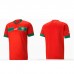 2022 Morocco World Cup Home Kit Red Jersey version short sleeve-4847246