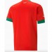 2022 Morocco World Cup Home Kit Red Jersey version short sleeve-4847246