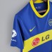 10/11 Retro Boca Juniors home Blue Jersey version short sleeve-7365951
