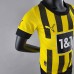 22/23 kids kit Jersey Dortmund home Yellow Black Jersey (Shirt + Short)-6279475
