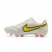 Tiempo Legend 9 Elite FG Soccer Shoes-White/Yellow-8868875