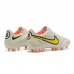 Tiempo Legend 9 Elite FG Soccer Shoes-White/Yellow-8868875