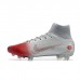 Mercurial Superfly 8 Elite FG Soccer Shoes-Gray/Red-4990171