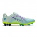 Vapor 14 Academy AG Soccer Shoes-Green/Blue-9854442