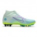 Vapor 14 Academy AG Soccer Shoes-Green/Blue-6038809