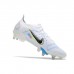 Mercurial Vapor XIV Elite SG Soccer Shoes-White/Blue-9713885