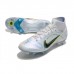 Mercurial Superfly 8 Elite SG Soccer Shoes-White/Blue-615820