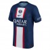 22/23 Paris Saint-Germain PSG Home Navy Blue suit short sleeve kit Jersey (Shirt + Short )-137375