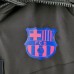 2022 Barcelona Black Windbreaker Black Hooded jacket Windbreaker-8261141