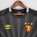 22/23 Goalkeeper Recife sports Black Jersey version short sleeve-5097344