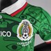 Retro kids kit 1998 Mexico home Green White kids Jersey (Shirt + Short)-5365294