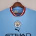 22/23 Manchester City home long sleeve Blue Jersey version long sleeve-3358403