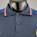 2022 POLO France Navy Blue Jersey version short sleeve-5413093