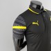 22/23 POLO Borussia Dortmund Black Jersey version short sleeve-8826733